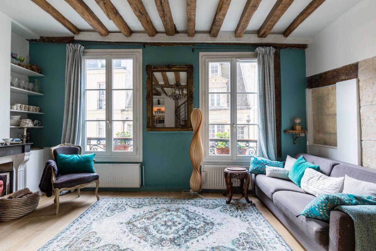 Апартаменты Veeve - Artistic Excellence In The Marais Париж Экстерьер фото